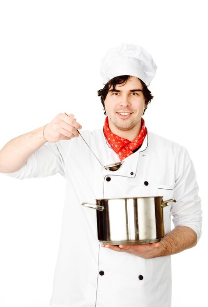 Bucătar care gătește